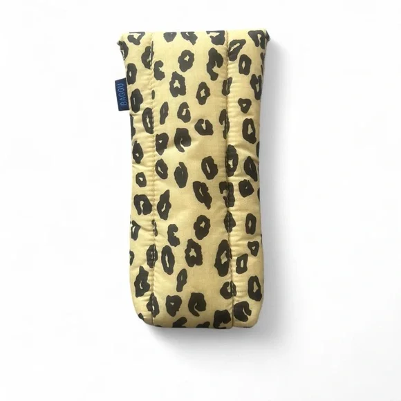 Baggu Honey Leopard Glasses Case - Picture 2 of 3